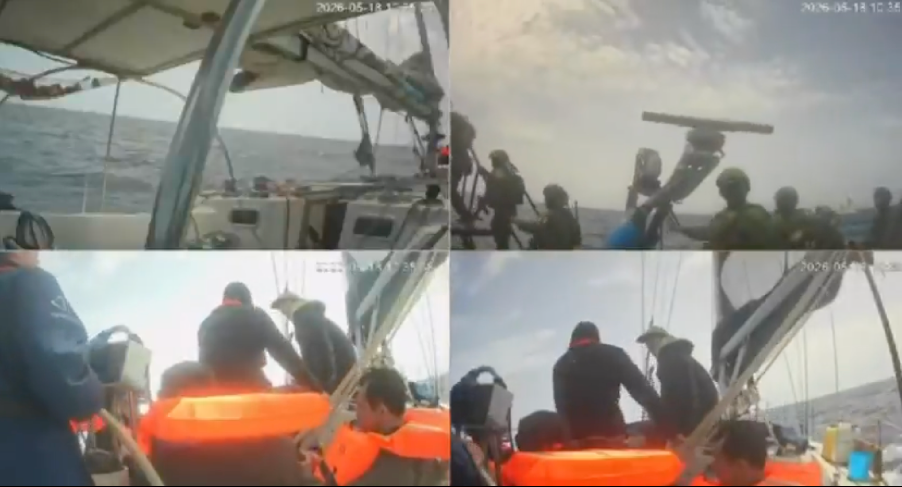 Az izraeli haditengerészet megkezdte a Gáza felé tartó flottilla elfogását